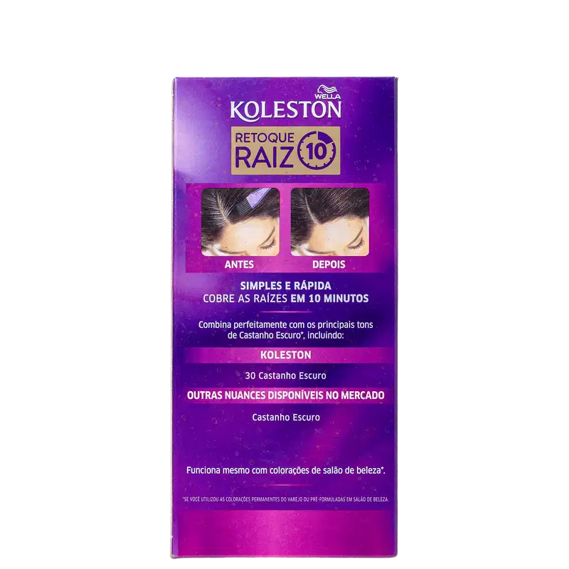 Koleston Retoque Raiz 30 Castanho Escuro - Coloração