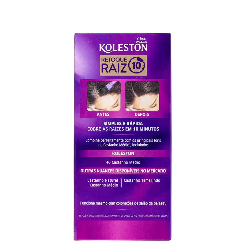 Koleston Retoque Raiz 40 Castanho Médio - Coloração 