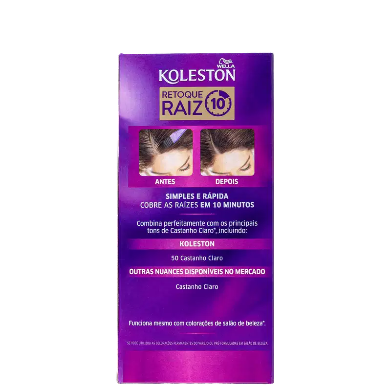 Koleston Retoque Raiz 50 Castanho Claro - Coloração