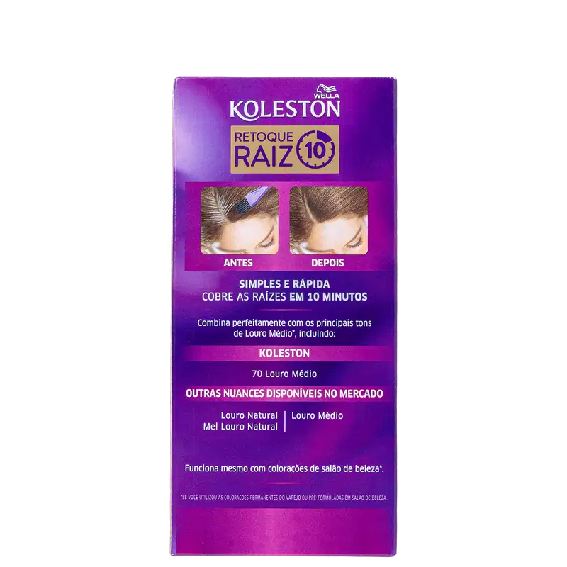 Koleston Retoque Raiz 70 Louro Médio - Coloração