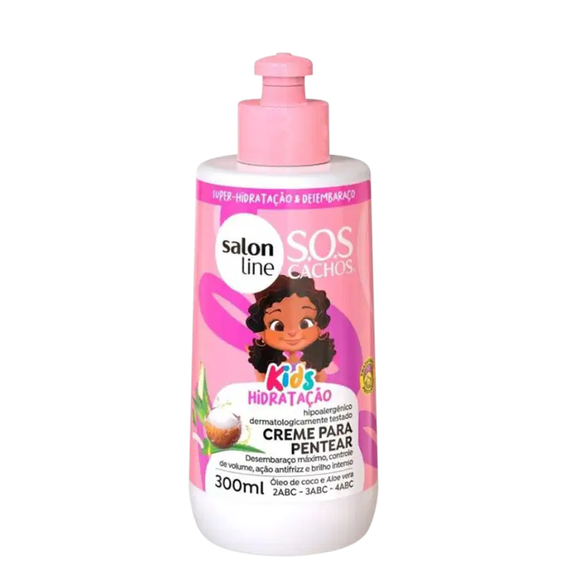 Salon Line S.O.S Cachos Kids - Creme de Pentear 300ml
