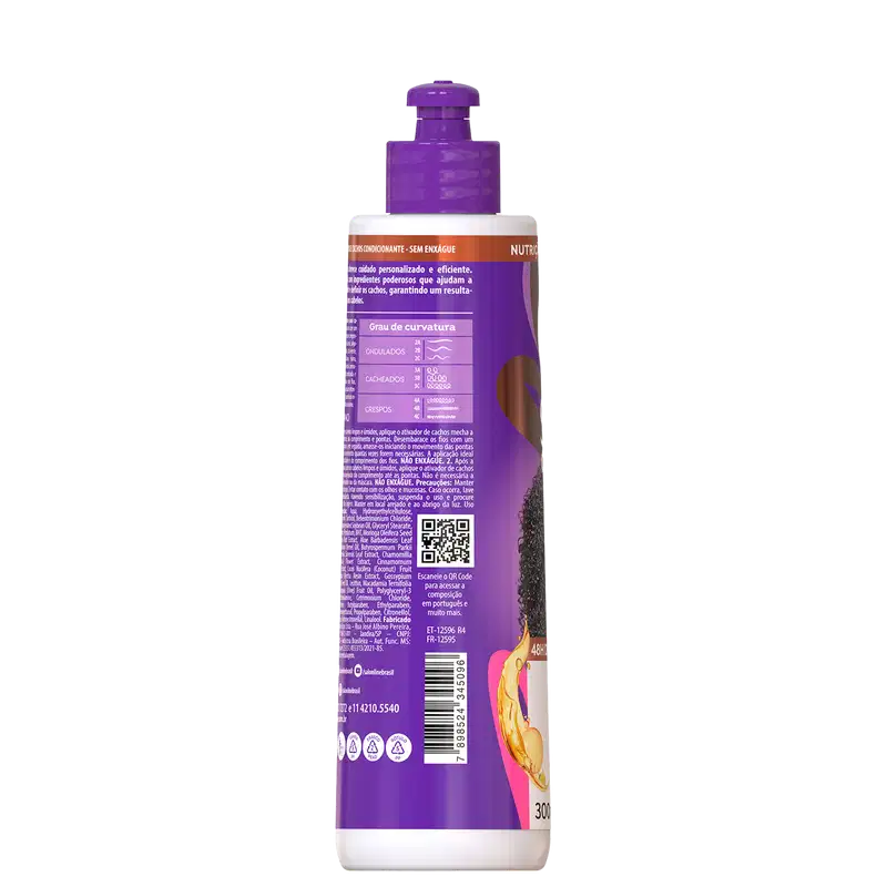 Salon Line S.O.S Cachos Super Óleos - Ativador de Cachos 300ml