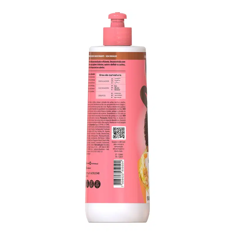 Salon Line S.O.S Cachos Mel Cachos Intensos - Ativador de Cachos 500ml