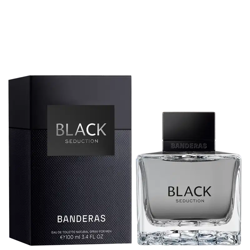 Seduction in Black Banderas Eau de Toilette - Perfume Masculino 100ml