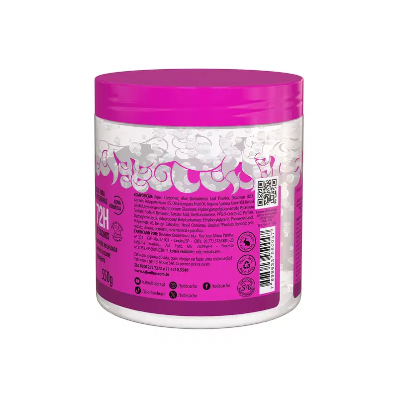 Salon Line #Todecacho Super Volume - Gelatina Ativadora de Cachos 550g