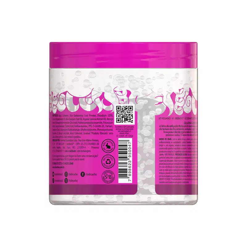 Salon Line #Todecacho Super Volume - Gelatina Ativadora de Cachos 550g