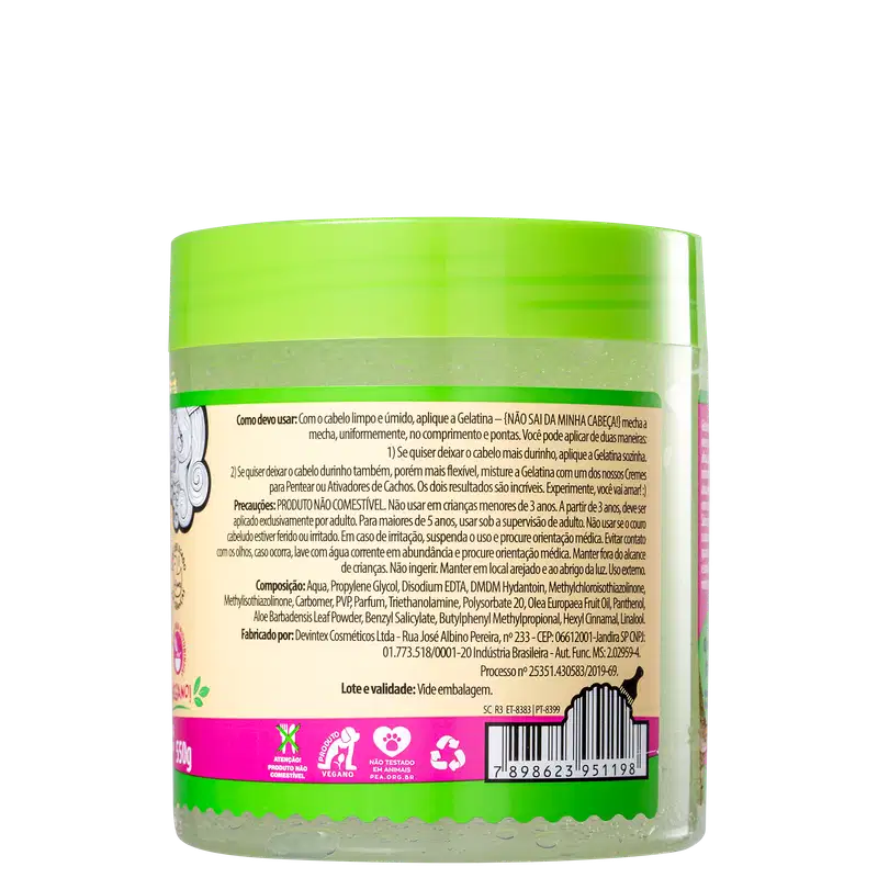 Salon Line #todecacho Não Sai da Minha Cabeça - Gelatina Modeladora 550g