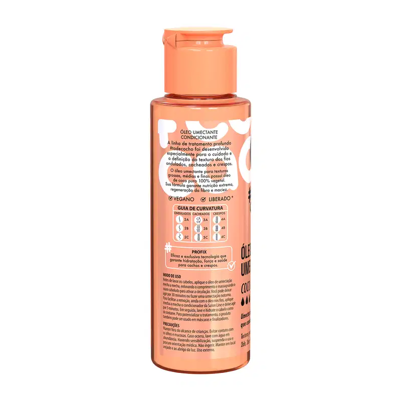 Salon Line #Todecacho Uhulll! Coco Puríssimo Umectação - Óleo Capilar 100ml
