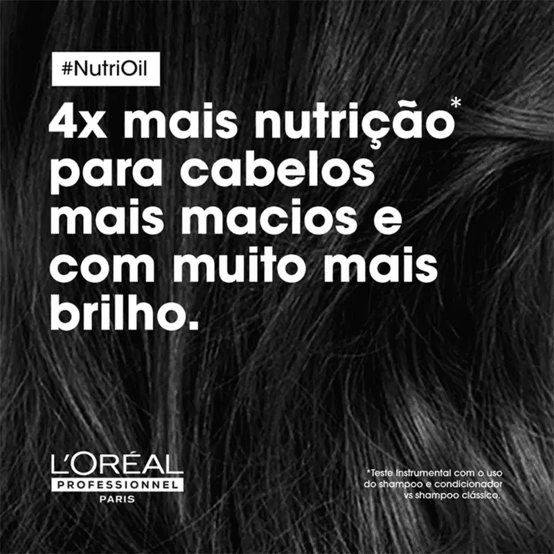 Kit L'Oréal Professionnel Serie Expert NutriOil Shampoo Condicionador e Máscara P (3 produtos)