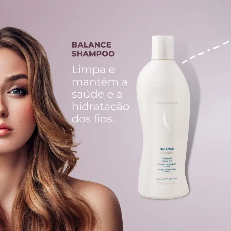 Kit Senscience Balance Inner Home Care Sérum 55 (5 produtos)