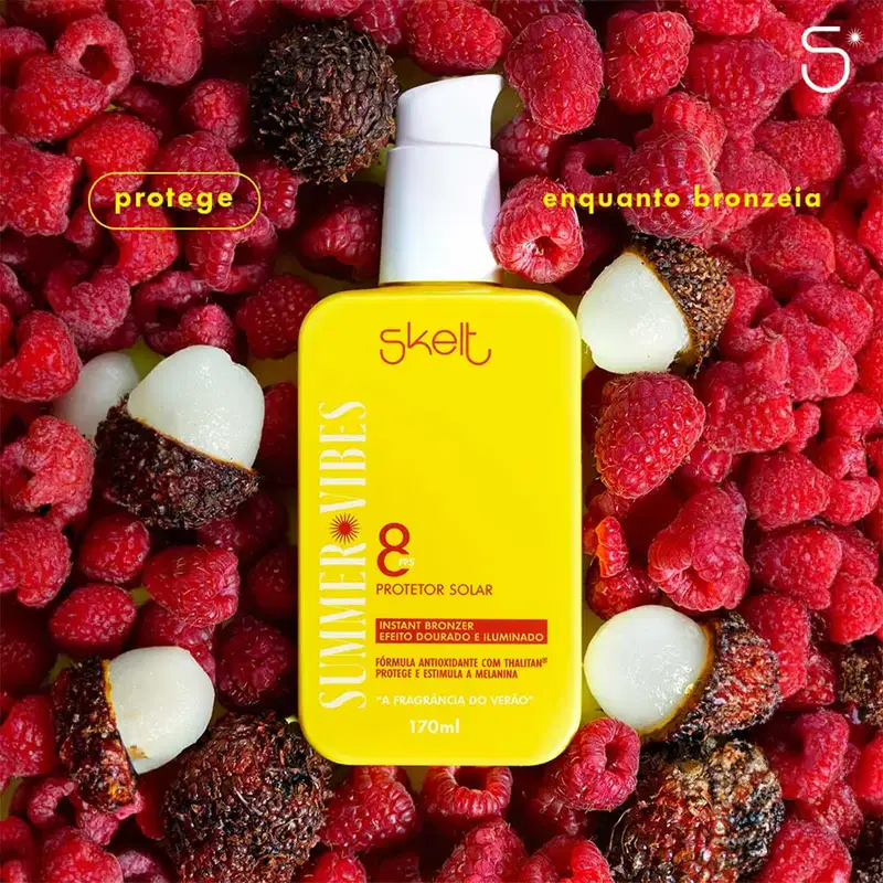 Kit Skelt Summer Vibes Urban Beat Hidratante Protetor Solar (2 produtos)