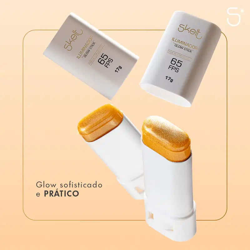 Kit Skelt Summer Vibes Glow Stick Iluminador Protetor Solar (2 produtos)