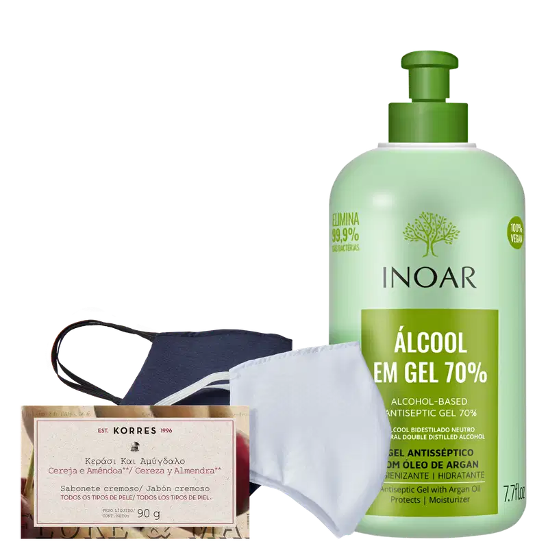 Kit Inoar Cuidado Completo (4 Produtos)
