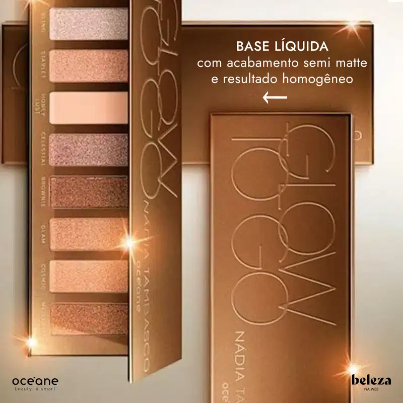 BASE LÍQUIDA com acabamento semi matte e resultado homogêneo