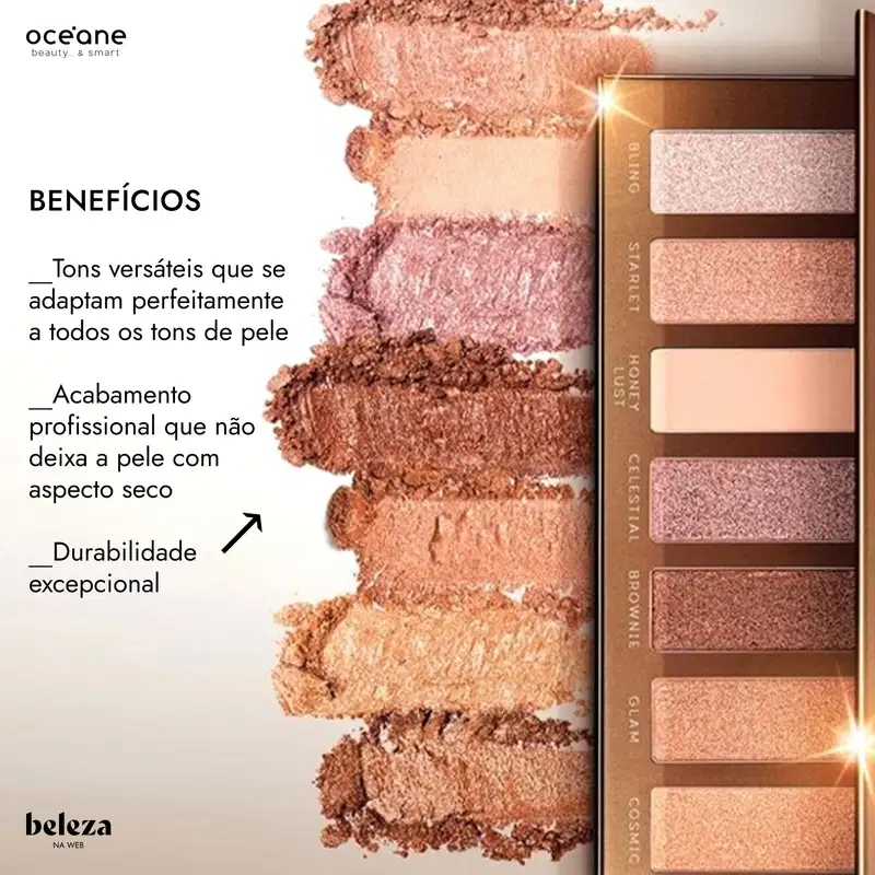 Tons versáteis que se adaptam perfeitamente a todos os tons de pele. Acabamento profissional que não deixa a pele com aspecto seco. Durabilidade excepcional.