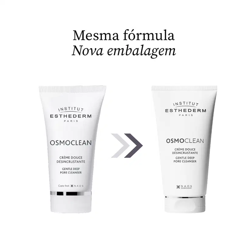 Mesma fórmula, nova embalagem