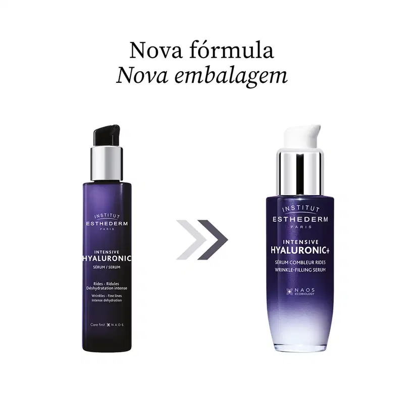Nova fórmula, nova embalagem