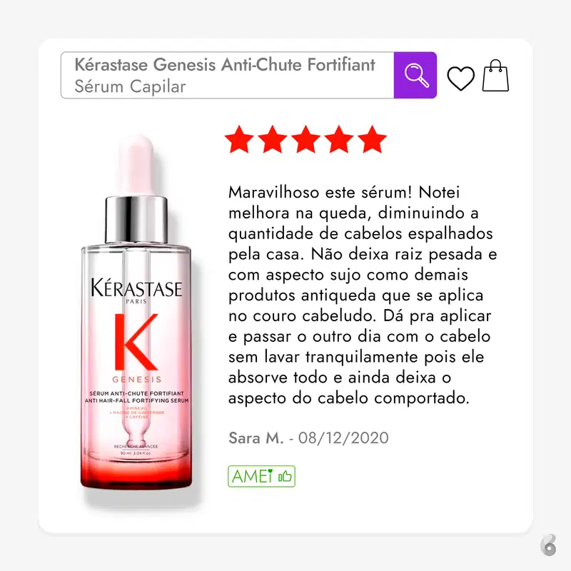 Kérastase Genesis Anti-Chute Fortifiant - Sérum Capilar 90ml
