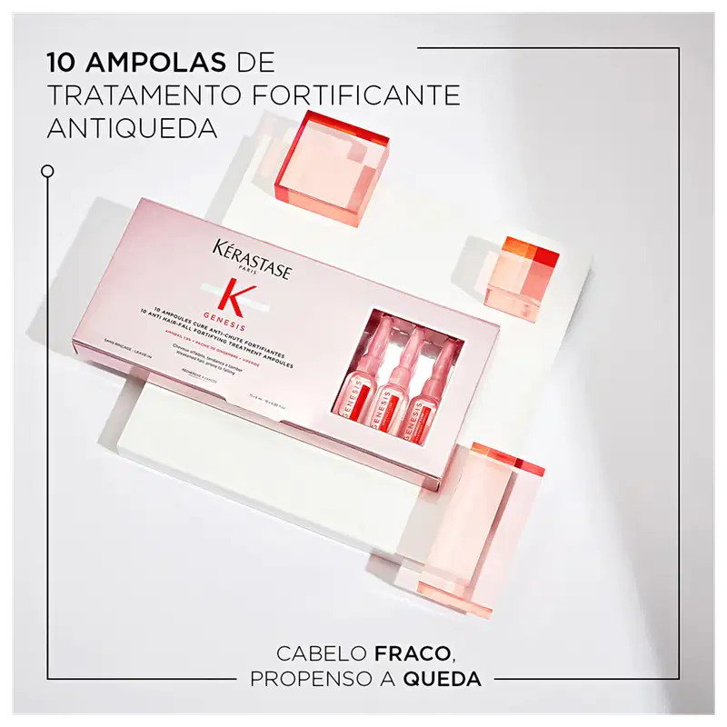 Kérastase Genesis Cure Anti-Chute - Ampola Fortificante 10x6ml