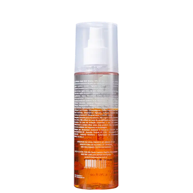 Biomarine Sun Marine Duo Bronze FPS 15 - Bronzeador Bifásico 200ml