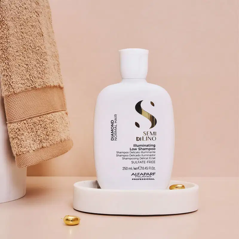 Kit Alfaparf Semi di Lino Diamond Illuminating - Luminosidade e Movimento (4 produtos)