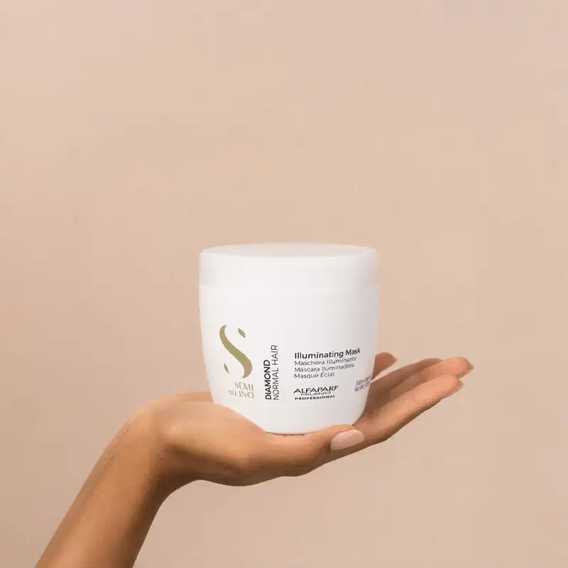 Kit Alfaparf Semi di Lino Diamond Illuminating - Rotina Profissional Completa (3 produtos)