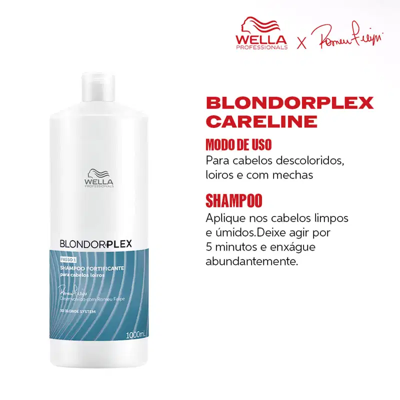 Kit Wella Professionals BlondorPlex - Limpeza Protetora (2 produtos)