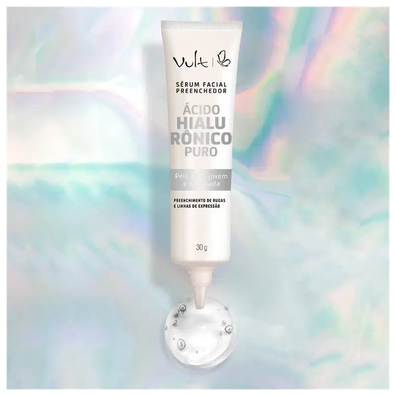Vult Preenchedor Ácido Hialurônico Puro - Sérum Redutor de Linhas Facial 30g