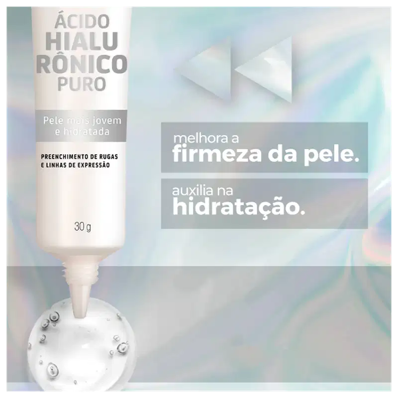 Vult Preenchedor Ácido Hialurônico Puro - Sérum Redutor de Linhas Facial 30g