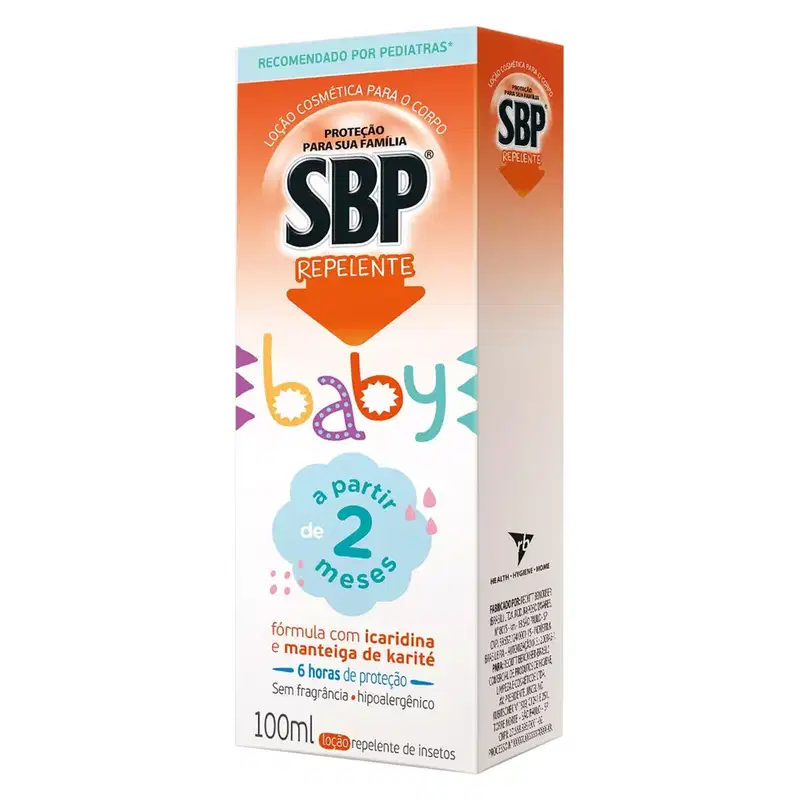 Repelente para Bebê SBP Baby Loção Corporal com Icaridina 100ml