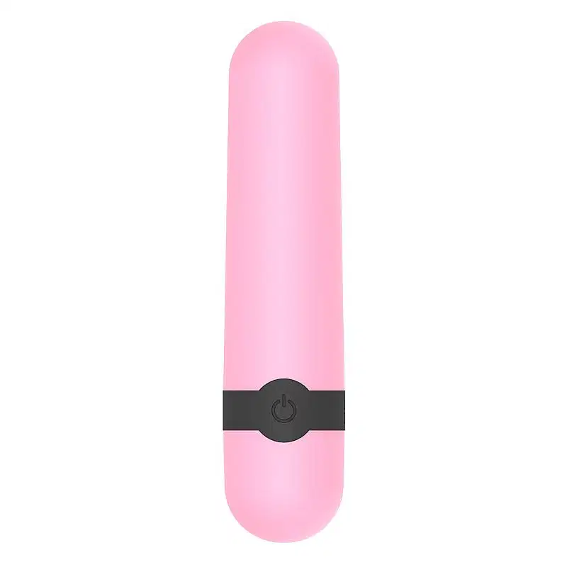 Vibrador Bullet Power Recarregável com 10 Modos de Vibração - Rosa