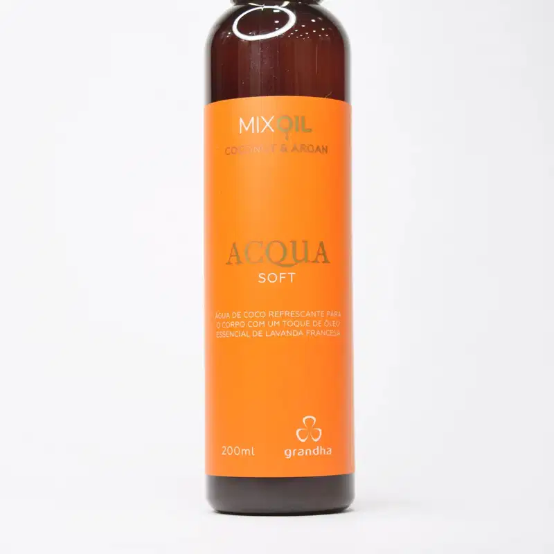 2 Água Micelar para Pós-Praia  Mix Oil Acqua Soft 200ml cada