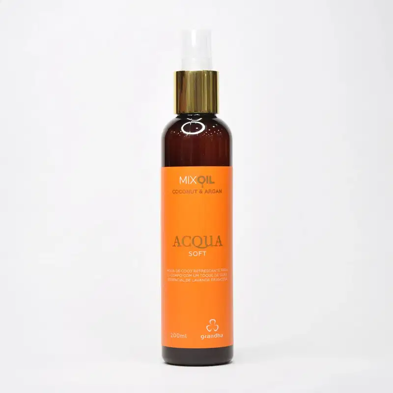 2 Água Micelar para Pós-Praia  Mix Oil Acqua Soft 200ml cada