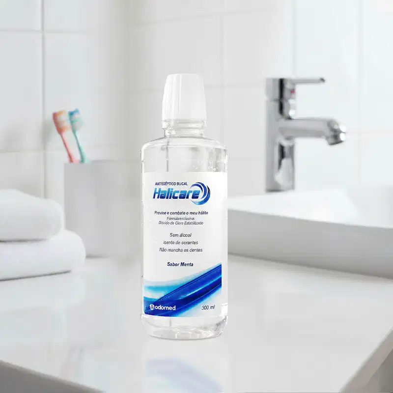 Kit Odomed Halicare Enxaguante Bucal Extra Spray (4 produtos)