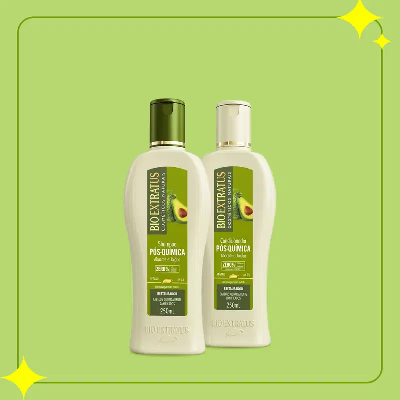 Kit Bio Extratus Be.use Reconstrutor Pós Quimica Duo Tratamento (3 produtos)