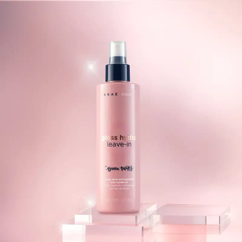 Kit Braé Stages by Bruna Tavares Gloss Hydra Home Care Leave-in (4 produtos)
