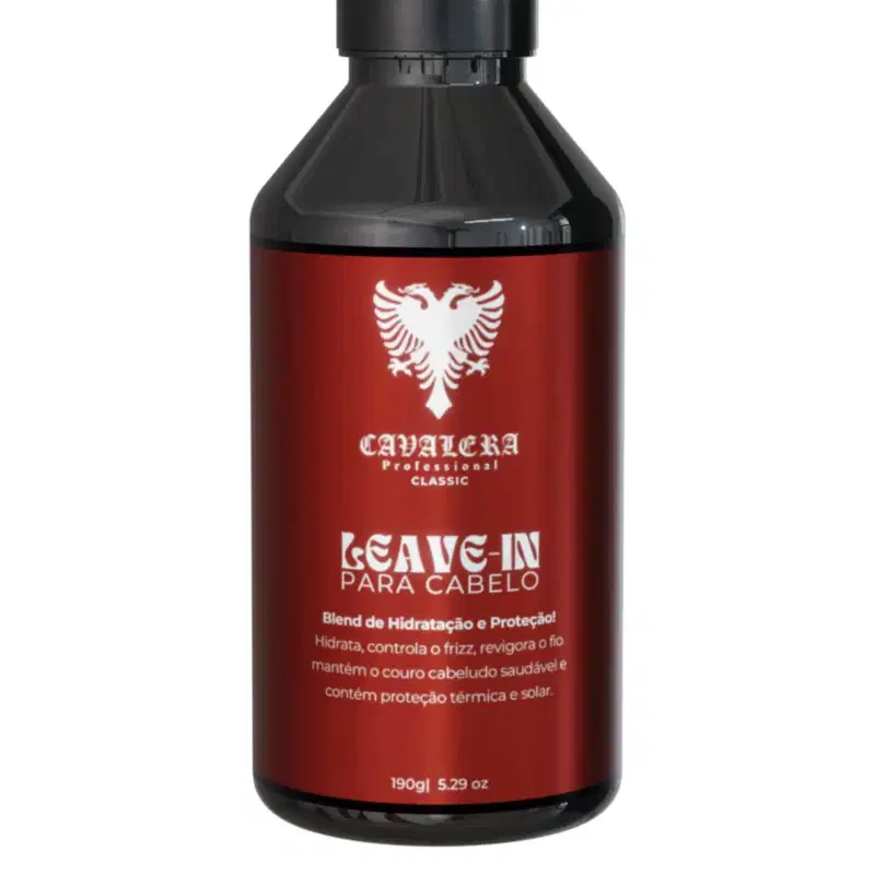 Leave-In Masculino Cavalera Classic 190g Proteção Térmica Solar