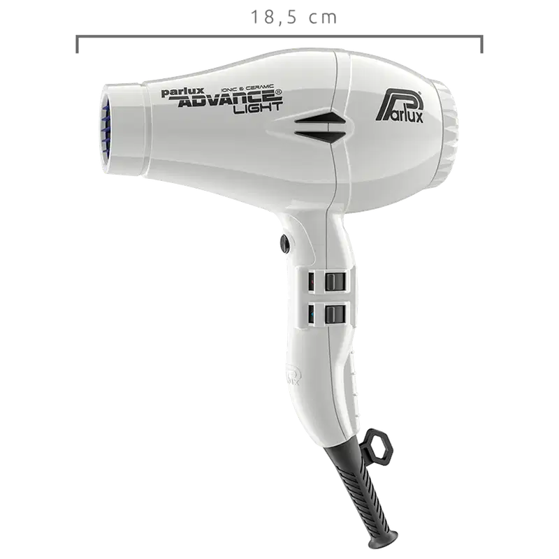 Parlux Advance Light 220V Branco - Secador de Cabelo