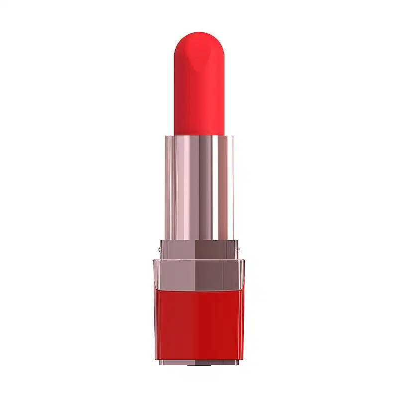 Sexy Import em Formato de Batom Case Vermelho - Vibrador de Clitóris