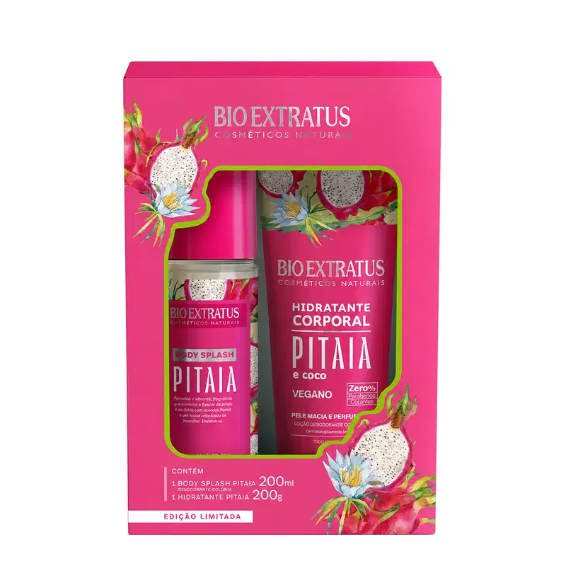 Bio Extratus Pitaia - Kit Body Splash e Hidratante Corporal  (2 produtos)