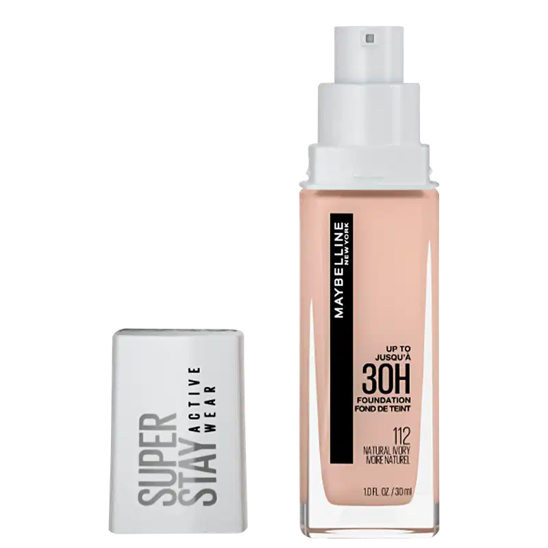 Maybelline Superstay Active Wear 30H 112 Natural Ivory - Base Líquida 30ml