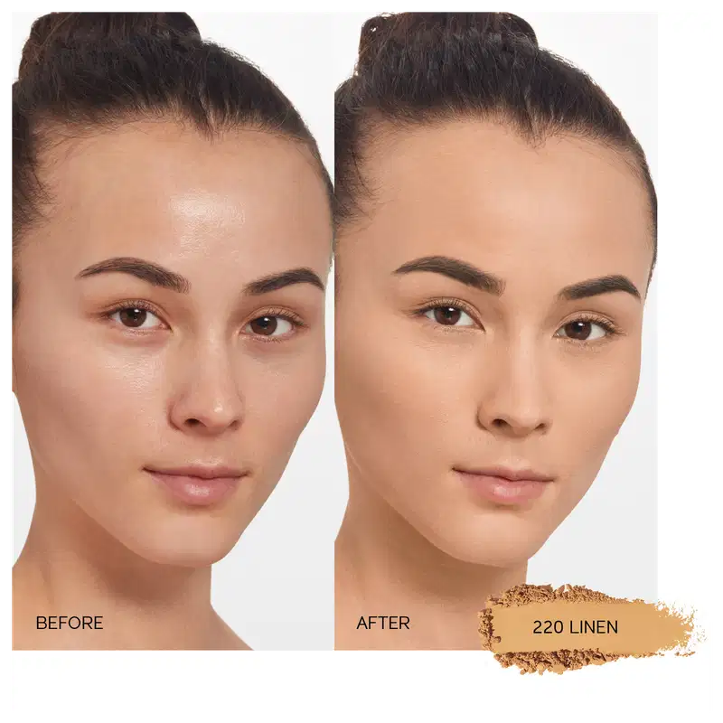 Shiseido Synchro Skin Self-Refreshing Custom Finish 220 Linen - Base em Pó 9g