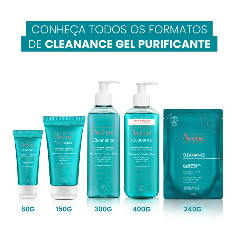 Avène Cleanance - Gel de Limpeza Facial 400g