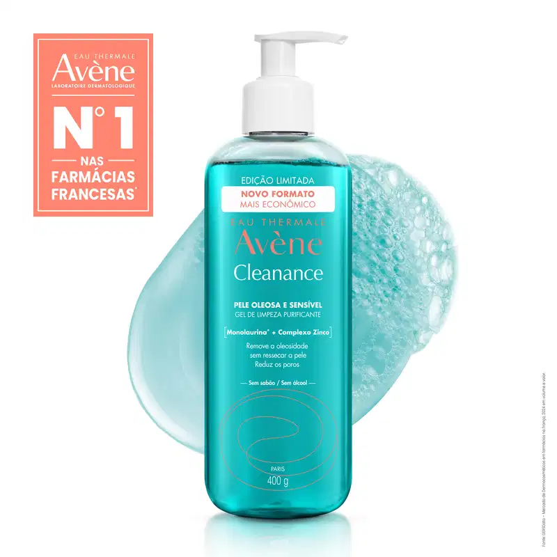 Avène Cleanance - Gel de Limpeza Facial 400g