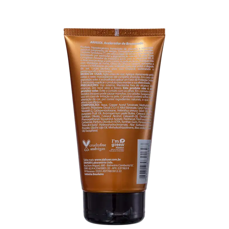 Anasol Bronze Acelerador de Bronzeado - Loção Autobronzeadora 150g