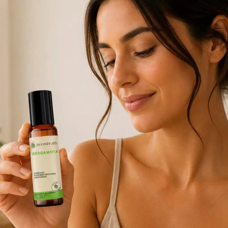 Blend óleo essencial Bergamota Roll-on 10 ml - Fórmula Exclusiva