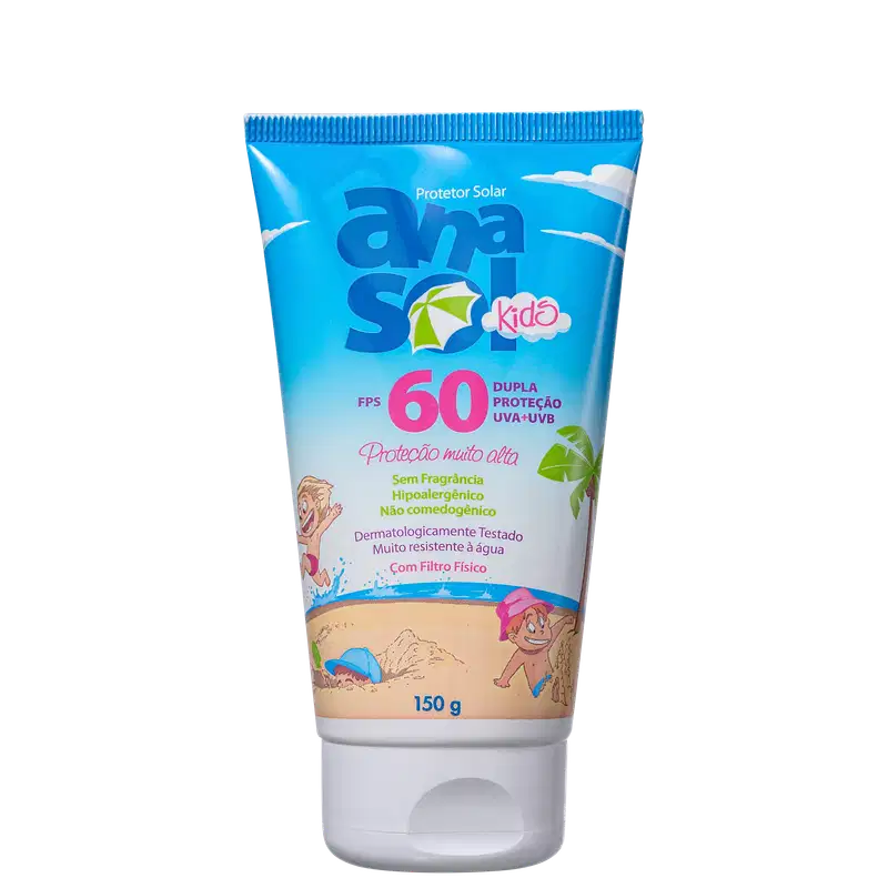 Anasol Kids FPS 60 - Protetor Solar Infantil 150g