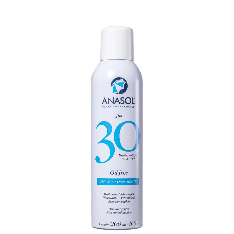 Anasol Spray Transparente FPS 30 - Protetor Solar 200ml