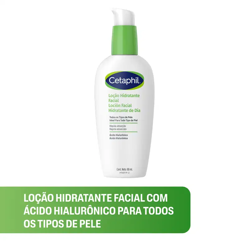 Cetaphil com Ácido Hialurônico - Loção Hidratante Facial 88ml