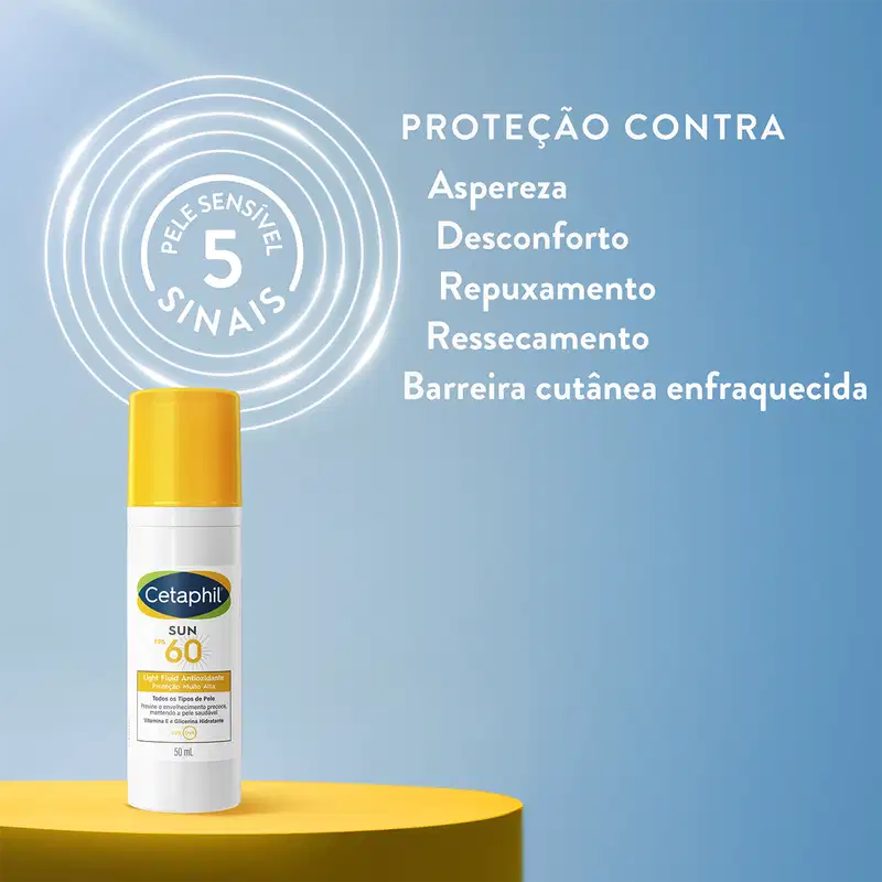 Cetaphil Sun Antioxidante FPS 60 - Protetor Solar Facial 50ml